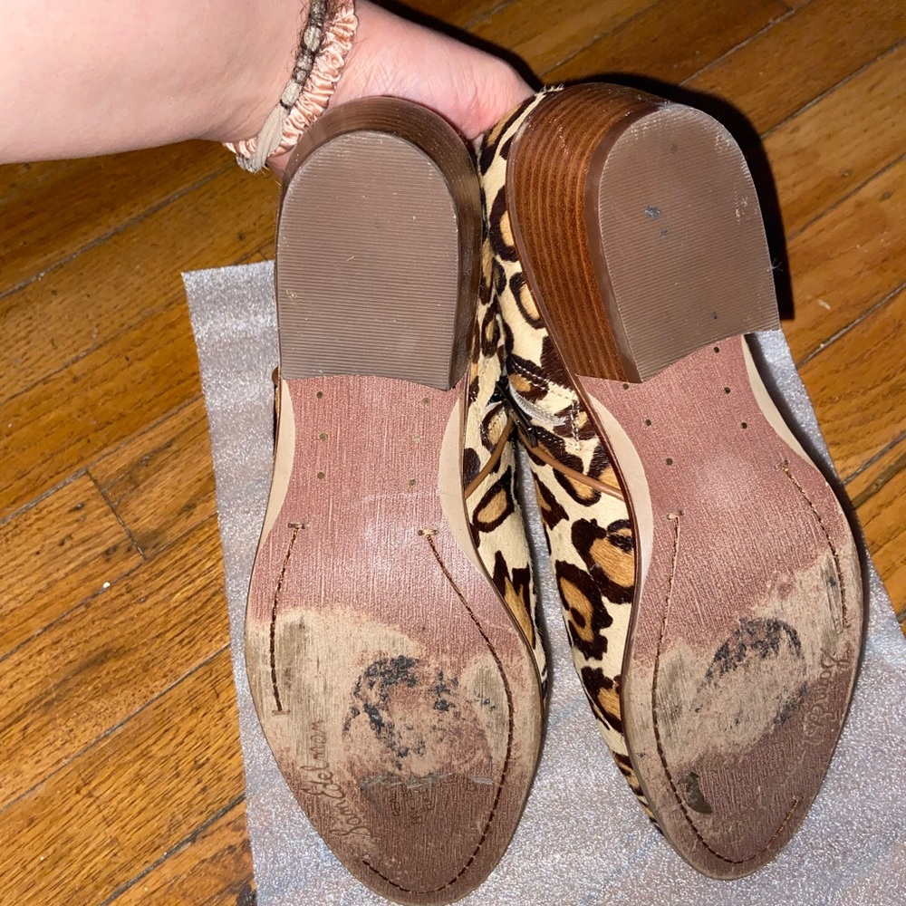 Sam Edelman Leopard Booties - Picture 6 of 6